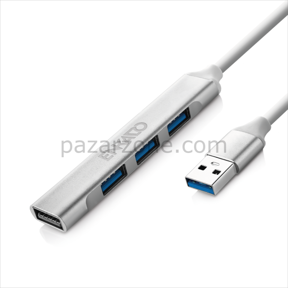 ENKADO EKD-UH60, USB3.0 to 3xUSB 2.0, 1xUSB 3.0, Metal, USB HUB