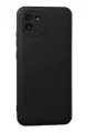 Newface Samsung Galaxy A03 Kılıf Nano içi Kadife Silikon - Siyah