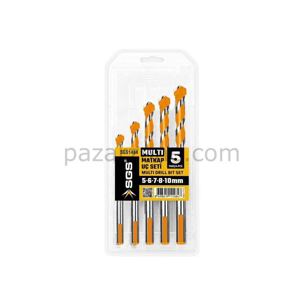Sgs 1484 Multi Matkap Ucu Seti 5 Parça