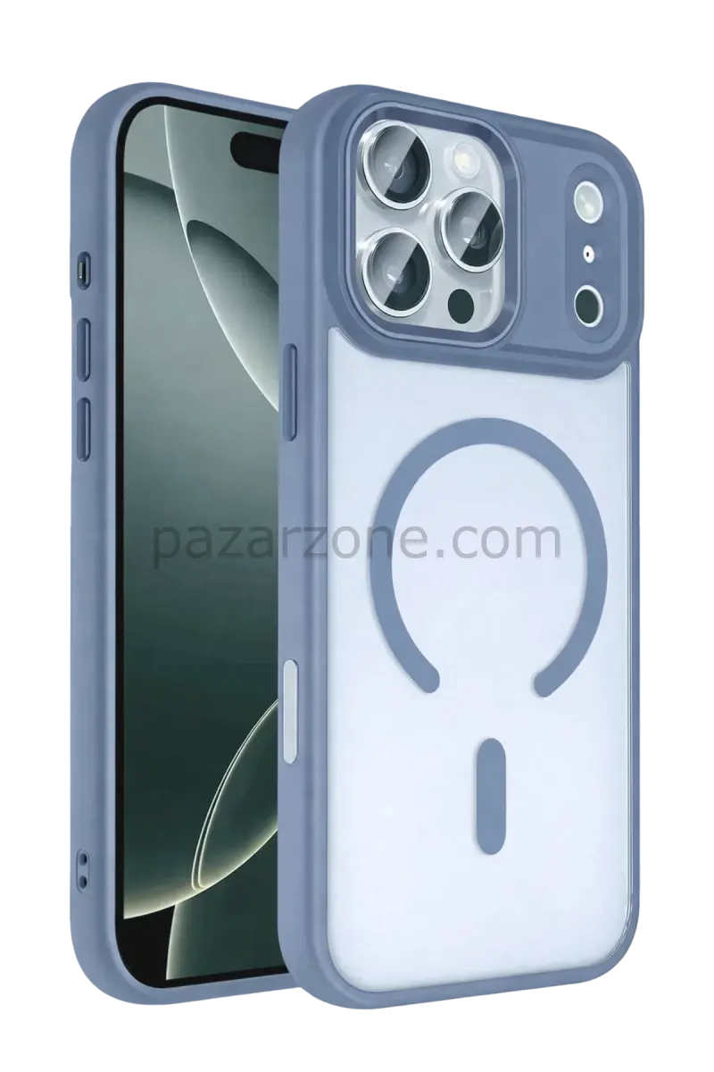 Joko Apple iPhone 17 Pro Max Terea Magsafe Kapak - Açık Mavi