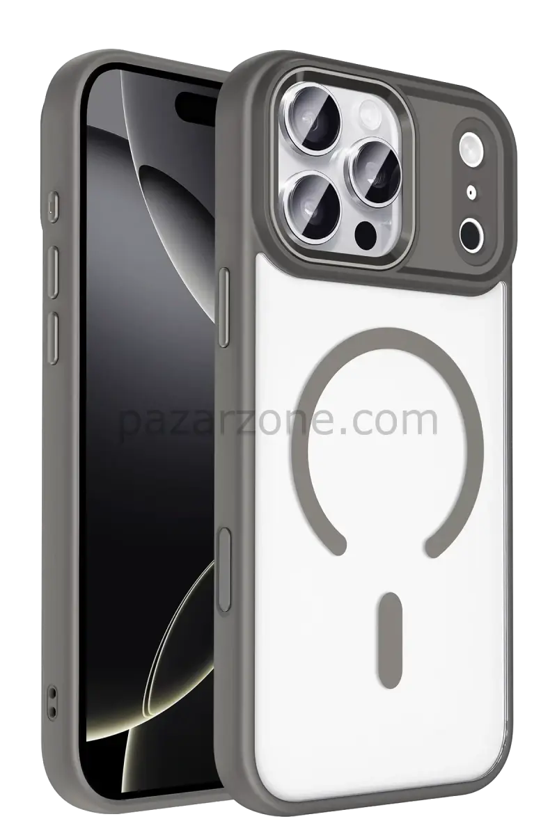 Joko Apple iPhone 17 Pro Max Terea Magsafe Kapak - Gri
