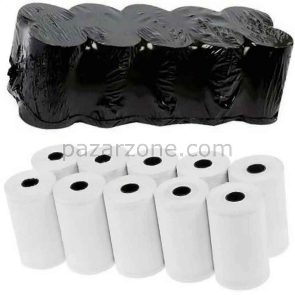 POWERGATE Rulo Termal Fiş/POS Kağıdı 75mm x 30mt (10lu Paket)