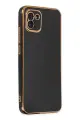 Newface Samsung Galaxy A03 Kılıf Volet Silikon - Siyah