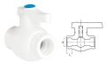 Ege Yıldız PPRC 40 mm Küresel Vana Gri