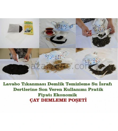 Ev Tipi Çay Demleme Poşeti 30lu Paket