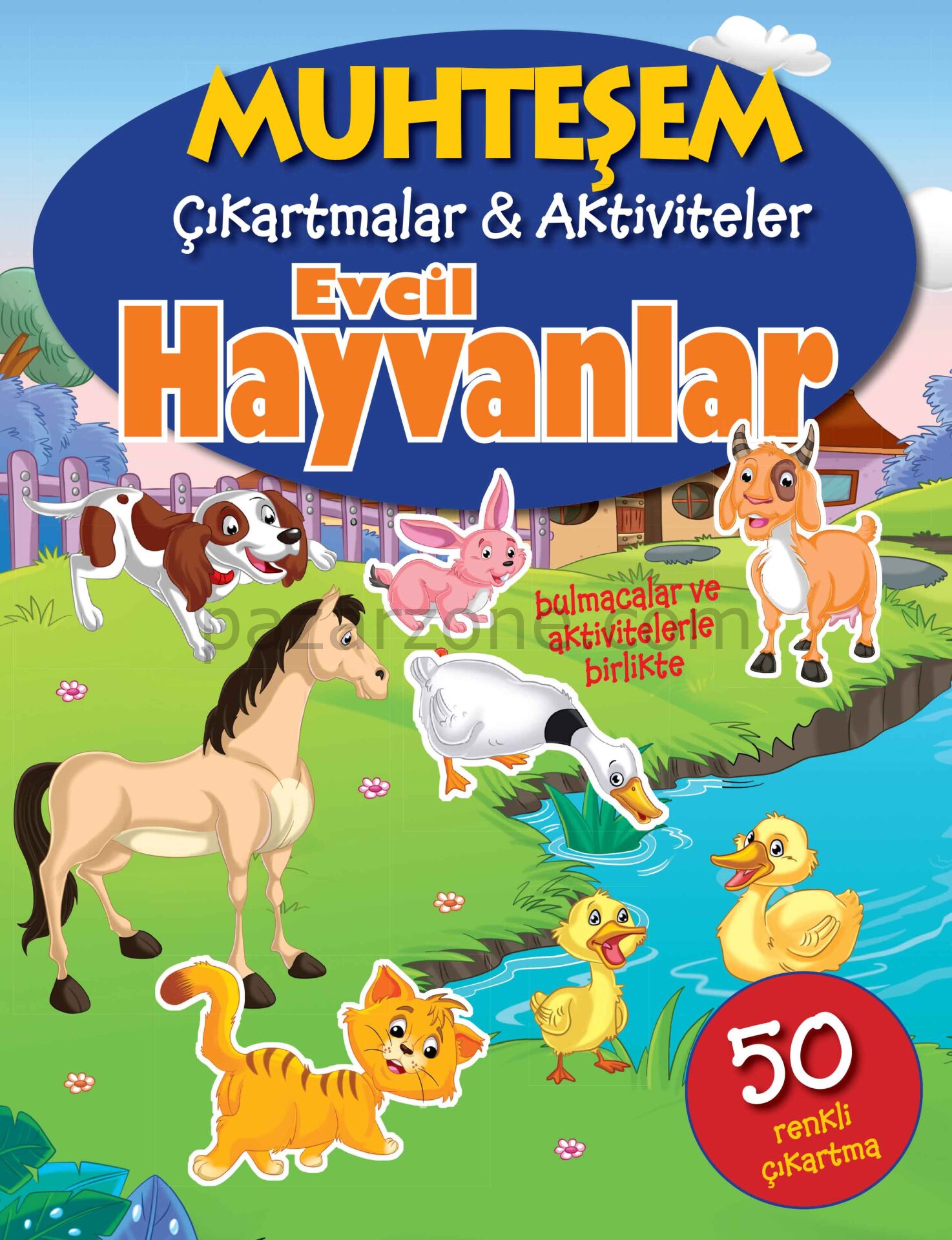 Muhteşem Çıkartmalar ve Aktiviteler - Evcil Hayvanlar