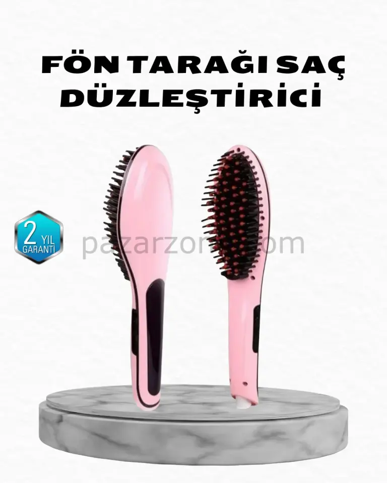 Profesyonel Saç Düzleştirici 5 Kademeli Isı Ayarlı Seramik Plakalı