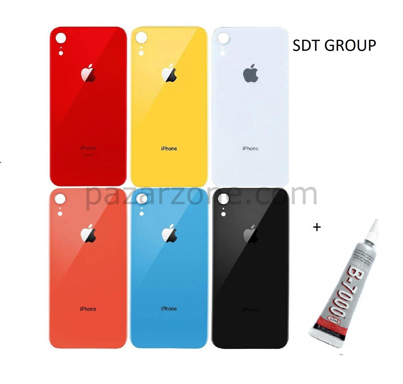 iPhone XR Arka Batarya Pil Kapağı BEYAZ (B7000 15