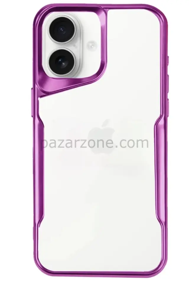 Newface Apple iPhone 16 Plus Kılıf Boyi Silikon Kapak - Pembe