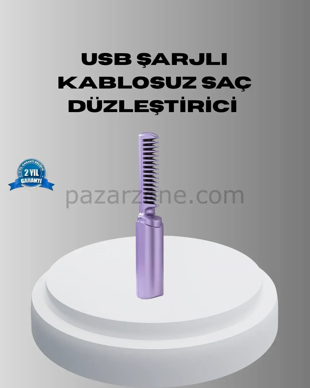 Profesyonel Saç Düzleştirici – Saç Tipine Göre Ayarlanabilir Sıcaklık ve Koruma
