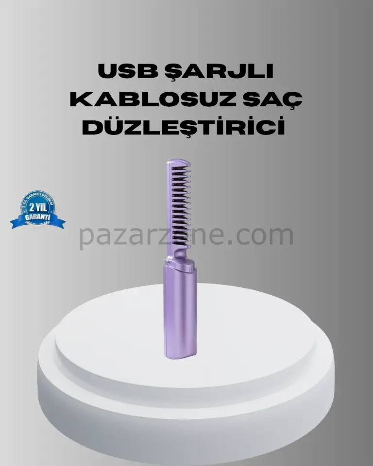 Profesyonel Saç Düzleştirici – Saç Tipine Göre Ayarlanabilir Sıcaklık ve Koruma