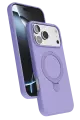 Newface Apple iPhone 17 Pro Max Regal Magsafe Standlı Kapak - Lila