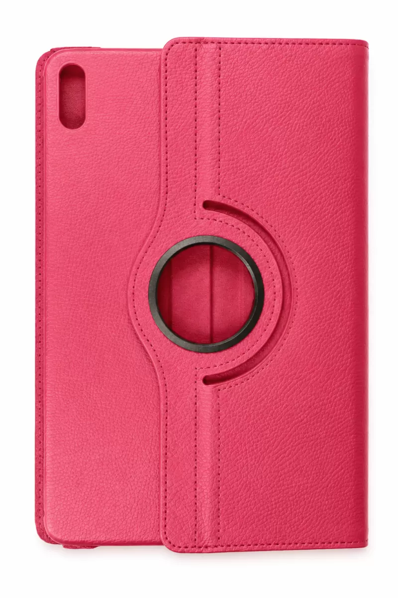 Newface Huawei MatePad SE 11 Kılıf 360 Tablet Deri Kılıf - Pembe