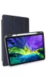 Newface Apple iPad Pro 11 (2024) Kılıf Kalemlikli Mars Tablet Kılıfı - Lacivert