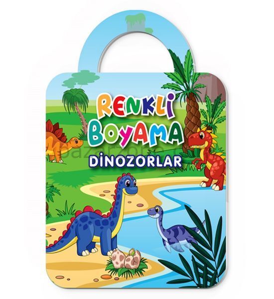 Renkli Boyama Dinozorlar