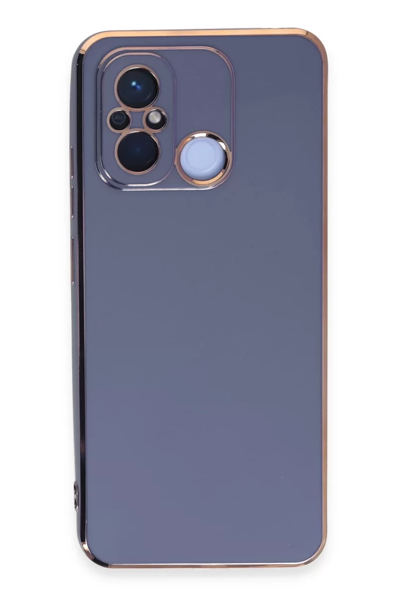 Newface Xiaomi Redmi 12C Kılıf Volet Silikon - Mavi