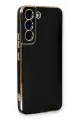 Newface Samsung Galaxy S22 Plus Kılıf Volet Silikon - Siyah