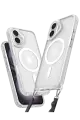 Newface Apple iPhone 16 Plus Kılıf Enka Magsafe Silikon Kılıf - Şeffaf