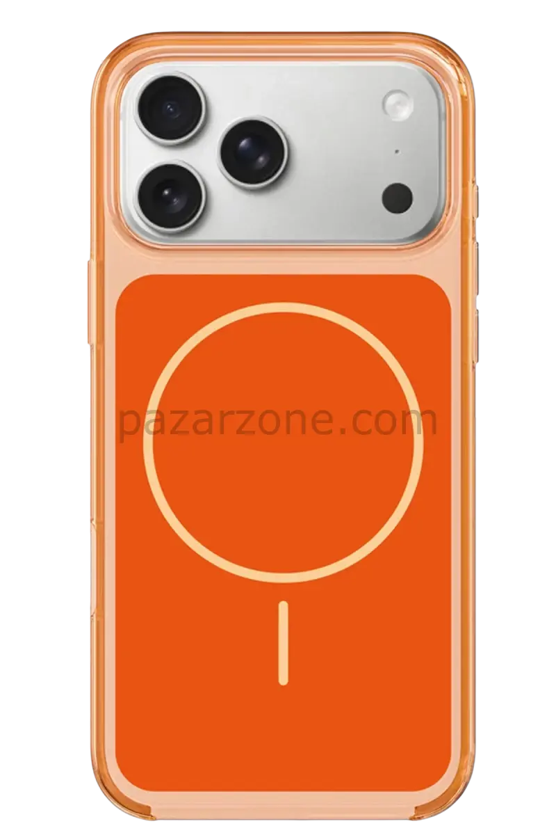 Joko Apple iPhone 17 Pro Max Vizima Magsafe Kapak - Turuncu