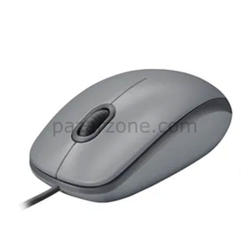 LOGITECH 910-006760, M110 Gri, USB Kablolu, 1000dpi, Optik, 3 Tuşlu, Sessiz Mouse