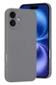 Newface Apple iPhone 16 Plus Kılıf First Silikon - Gri