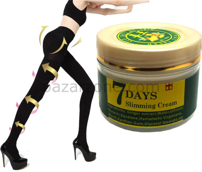 7days Slimming Krem 100 ml Krem + S-M Beden Süper Akıllı Mikro Kapsüllü Tayt