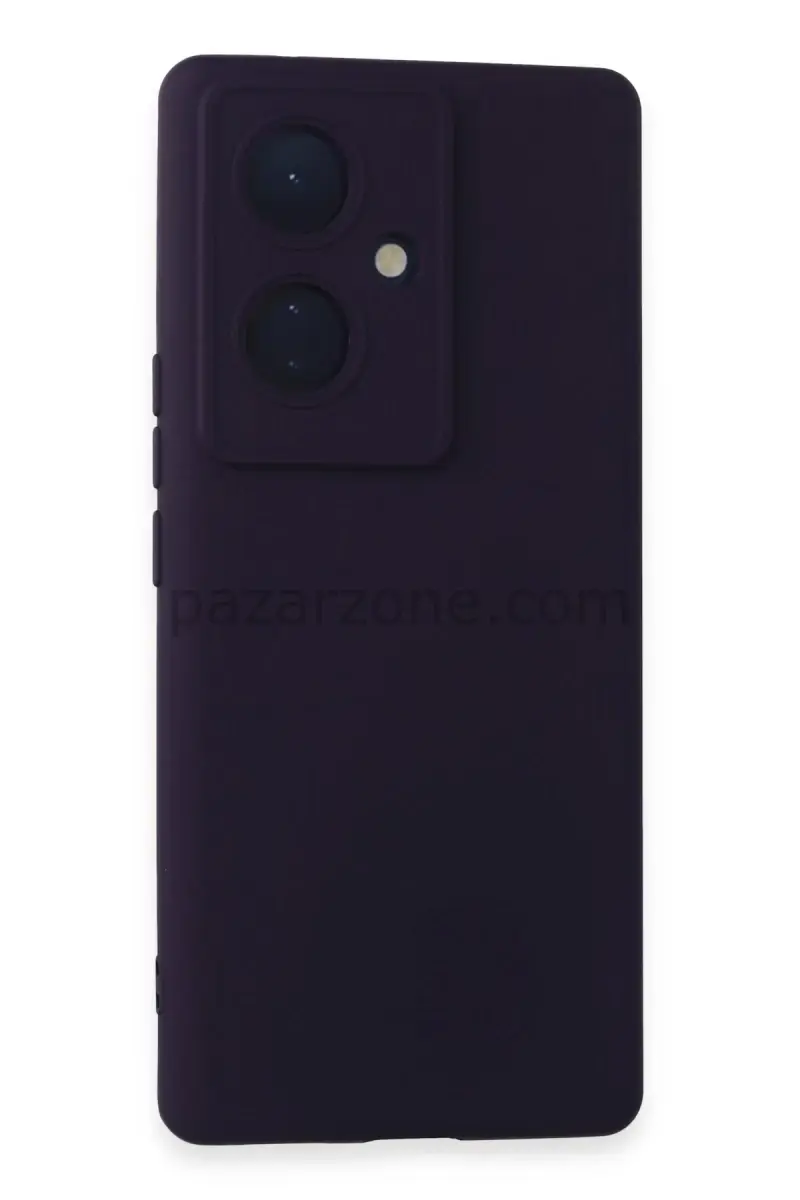 Newface Vivo V29 Lite Kılıf Nano içi Kadife Silikon - Mor