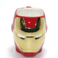 3D Iron Man Tasarımlı Porselen Kupa Bardak