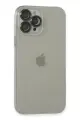 Newface Apple iPhone 13 Pro Max Kılıf Luko Lens Silikon - Yeşil