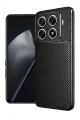 Newface Xiaomi Mi 15T Pro Auto Focus Karbon Kapak - Siyah