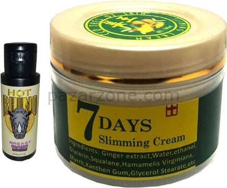 7days Slimming Vücut Bakım Fitkremi + Hat Rhino Kadın Göğüsbüyütücü Krem 60 ml
