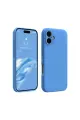 Newface Apple iPhone 16 Plus Kılıf First Silikon - Mavi