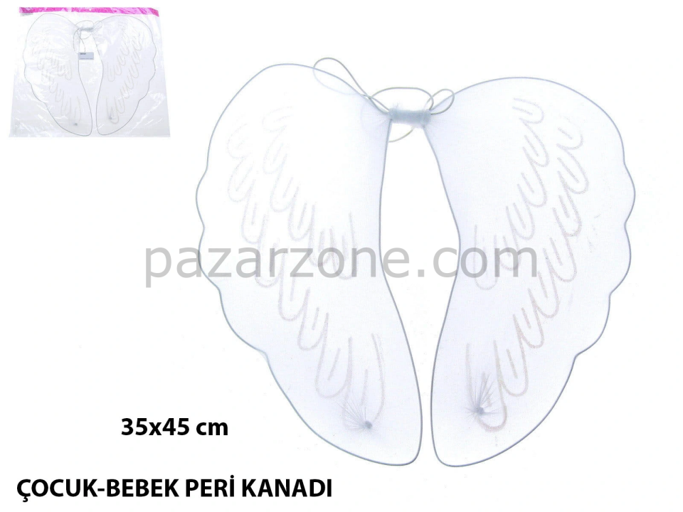 Bebek & Çocuk Peri Kanadı – Kostüm Tamamlayıcı Kanat 35x45 Cm