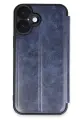 Newface Apple iPhone 16 Plus Kılıf Flip Cover - Lacivert