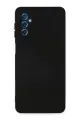 Newface Samsung Galaxy M52 5G Kılıf Kelvin Kartvizitli Silikon - Siyah