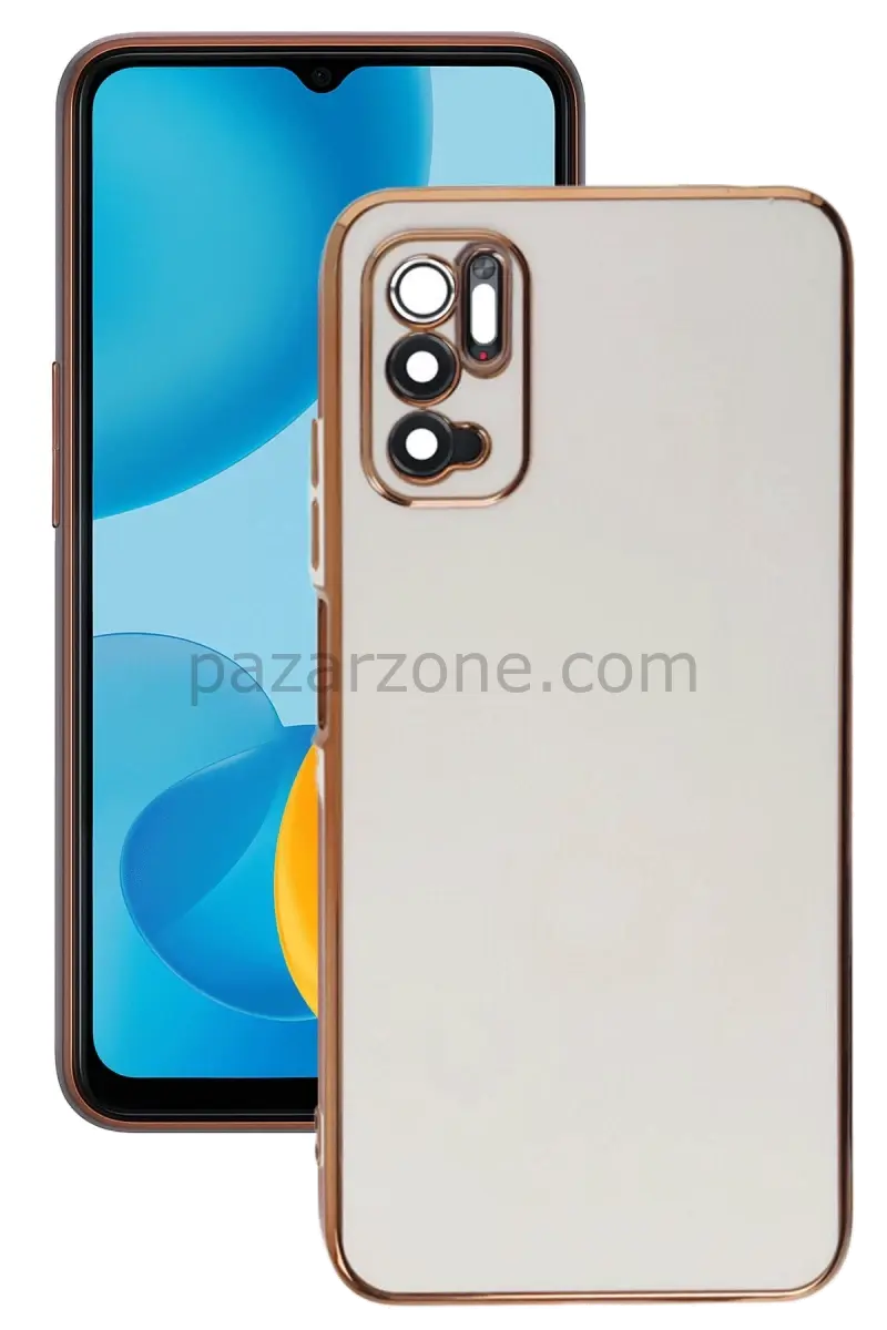 Newface Xiaomi Redmi Note 11 SE Kılıf Volet Silikon - Beyaz