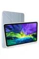 Newface Huawei MatePad SE Kılıf Kalemlikli Mars Tablet Kılıfı - Mavi