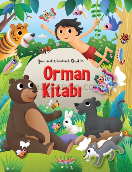 Orman Kitabı ‘Yumurcak Çıkartmalı Klasikler’