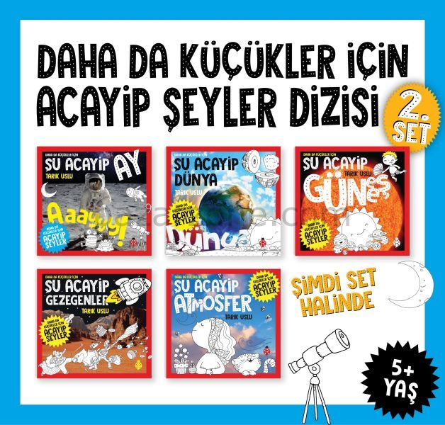 Daha Da Küçükler İcin Acayip Seyler Seti 2 (5 Kitap)