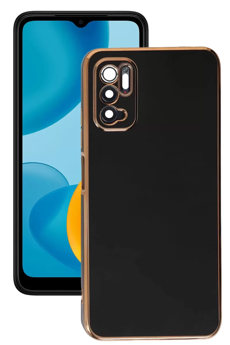 Newface Xiaomi Redmi Note 11 SE Kılıf Volet Silikon - Siyah