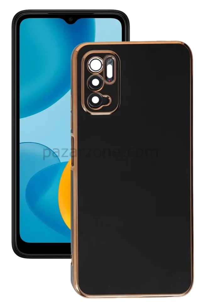 Newface Xiaomi Redmi Note 11 SE Kılıf Volet Silikon - Siyah