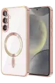 Newface Samsung Galaxy A57 5G Kross Magneticsafe Kapak - Rose