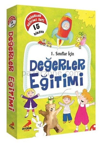 1. Sınıflar İçin Değerler Eğitimi Dizisi (15 Kitap Takım)