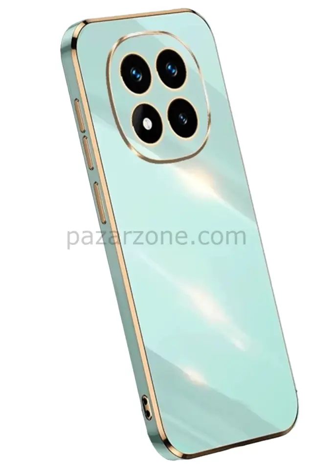 Newface Xiaomi Redmi Note 14 Pro Plus Kılıf Volet Silikon - Açık Yeşil