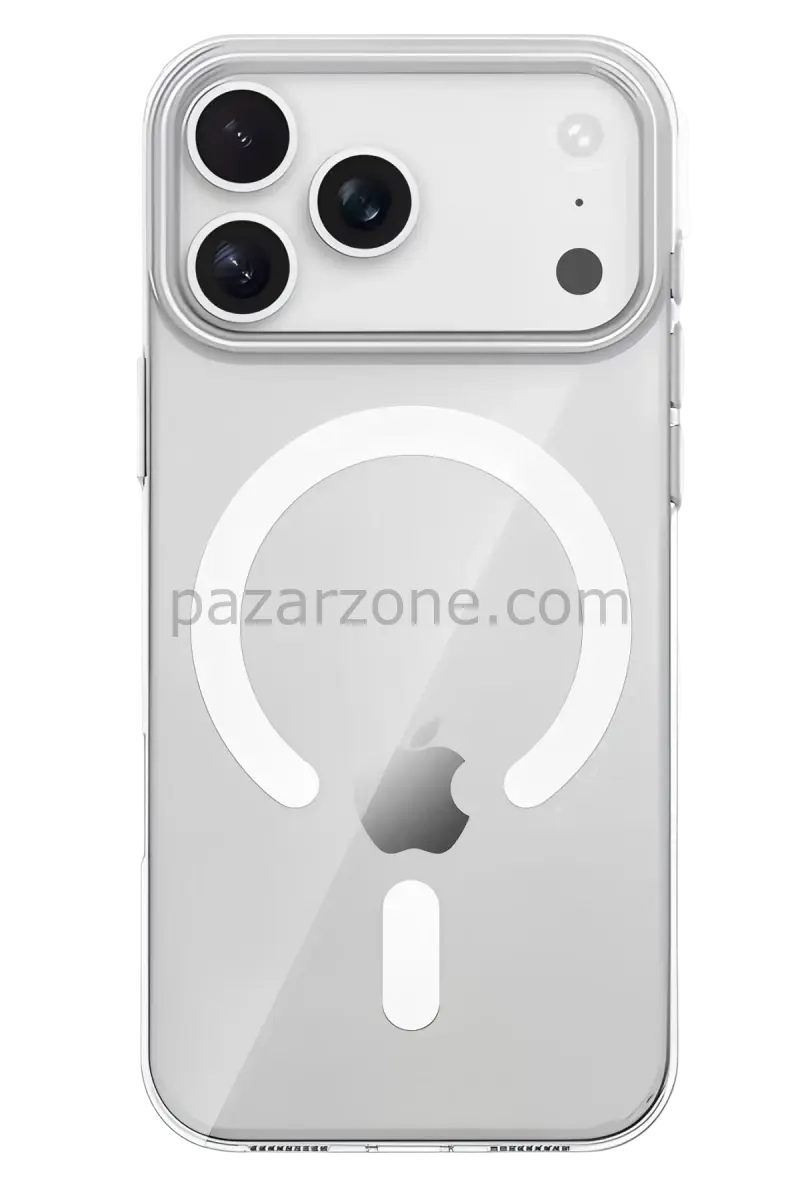 Joko Apple iPhone 17 Pro PC Blank Magsafe Kapak - Şeffaf