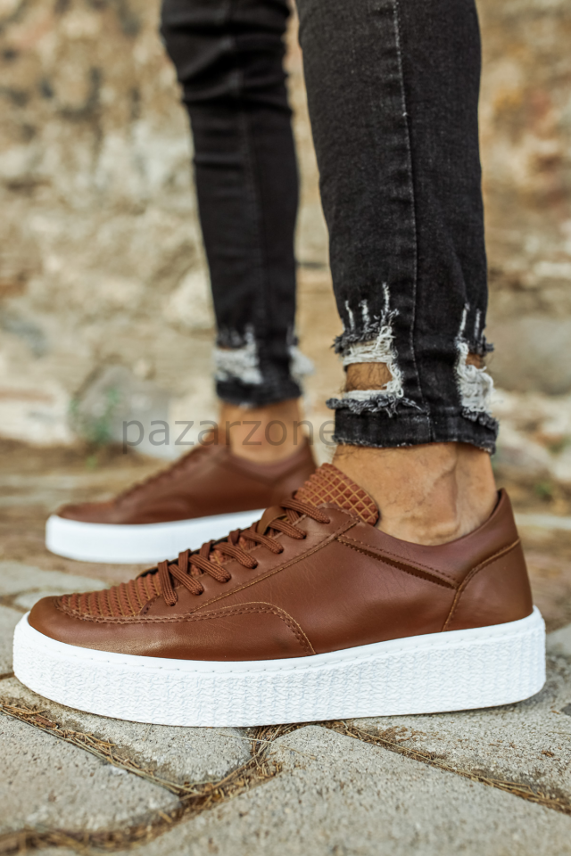 MN017 - FBT Pyramid Erkek Ayakkabı TABA