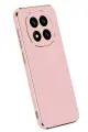 Newface Xiaomi Redmi Note 14 Pro Plus Kılıf Volet Silikon - Pembe