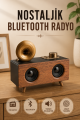 Nostaljik Radyo Bluetooth Bağlantılı Şarjlı Yüksek Ses Kaliteli