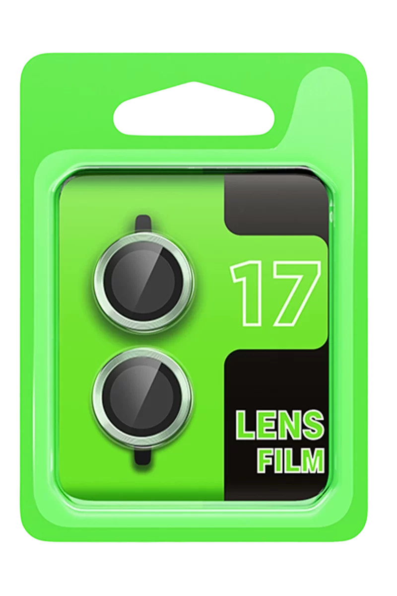 Newface Apple iPhone 17 Raze Metal Kamera Lens - Açık Yeşil