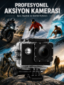Yüksek Görüntü Kalitesi Sunan 1080P Full HD Aksiyon Kamerası